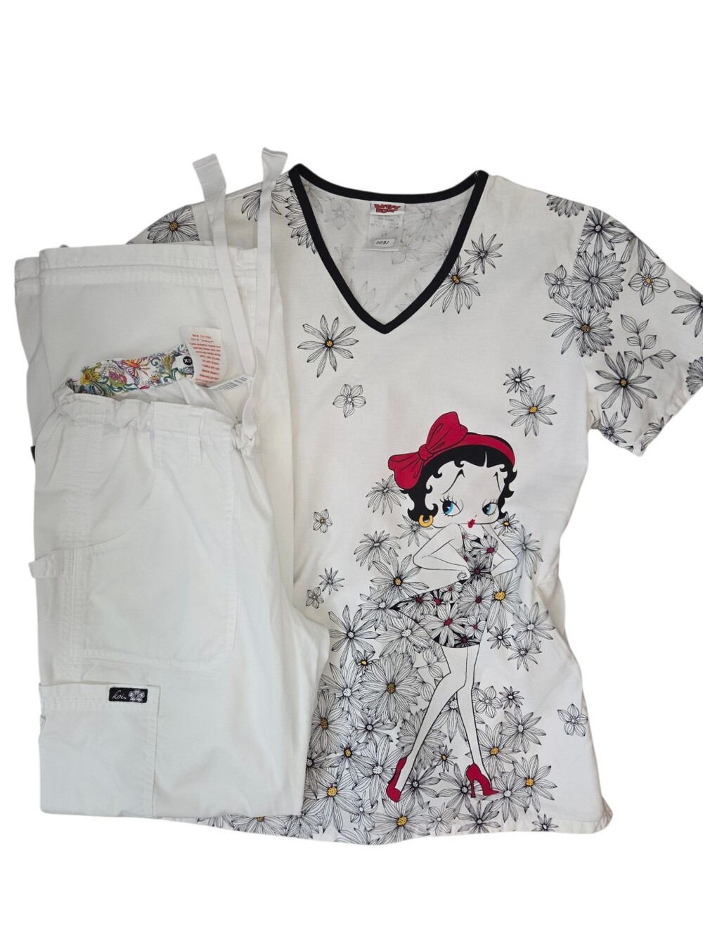 Betty Boop Scrub Set